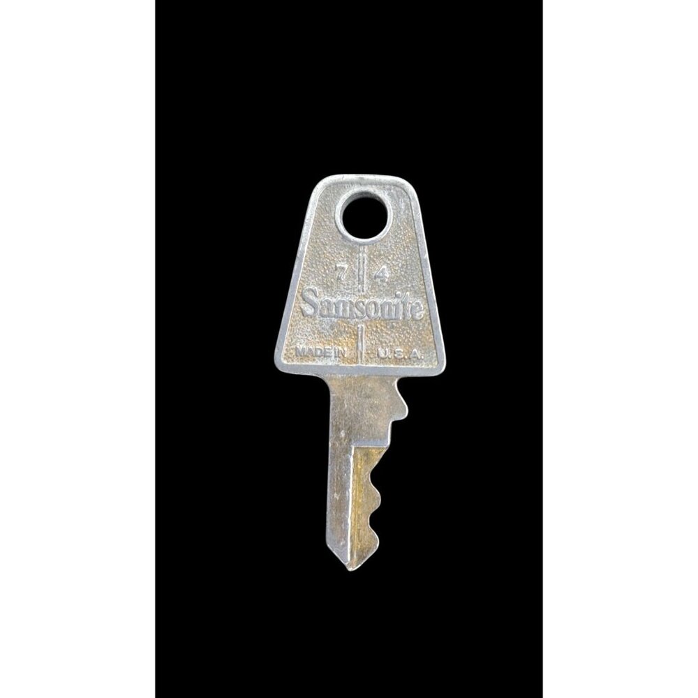 Vintage Samsonite Luggage Key Replacement Extra 74  Shwayder Denver Made In USA